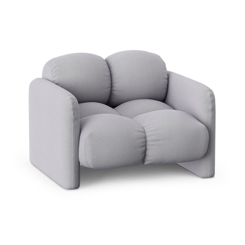 OUT Objekte unserer Tage - Sander Up Sessel | Kvadrat Autumn hellgrau (0101)