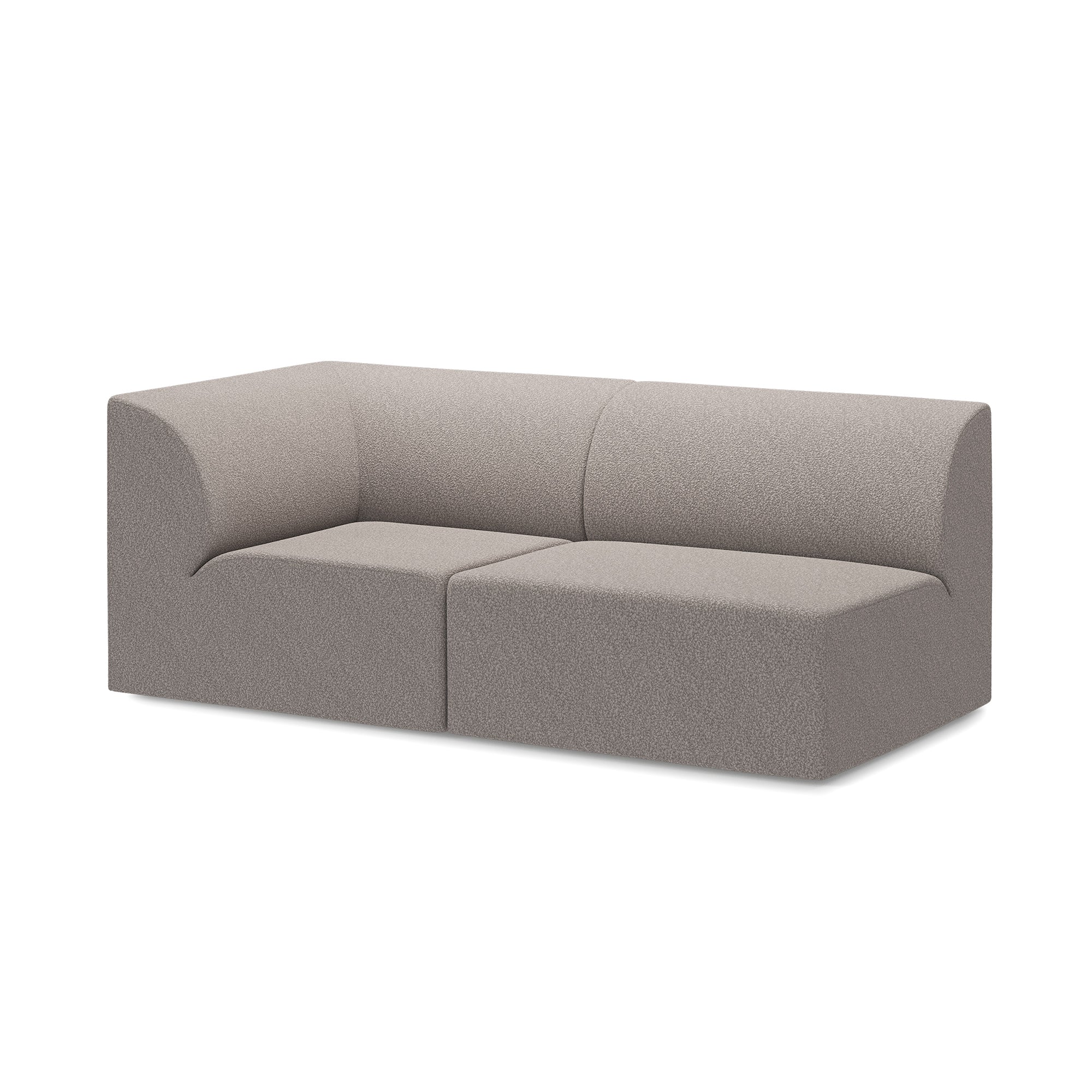 OUT Objekte unserer Tage - Weber 01 2.5-Sitzer Sofa | OUT Berlin steingrau (801)