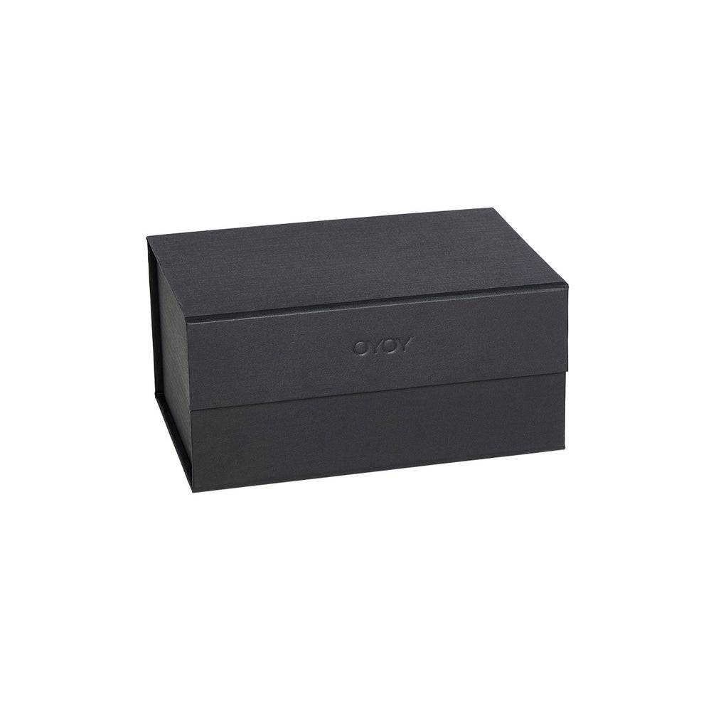 OYOY - Hako Aufbewahrungsbox | 24 x 17 cm / schwarz