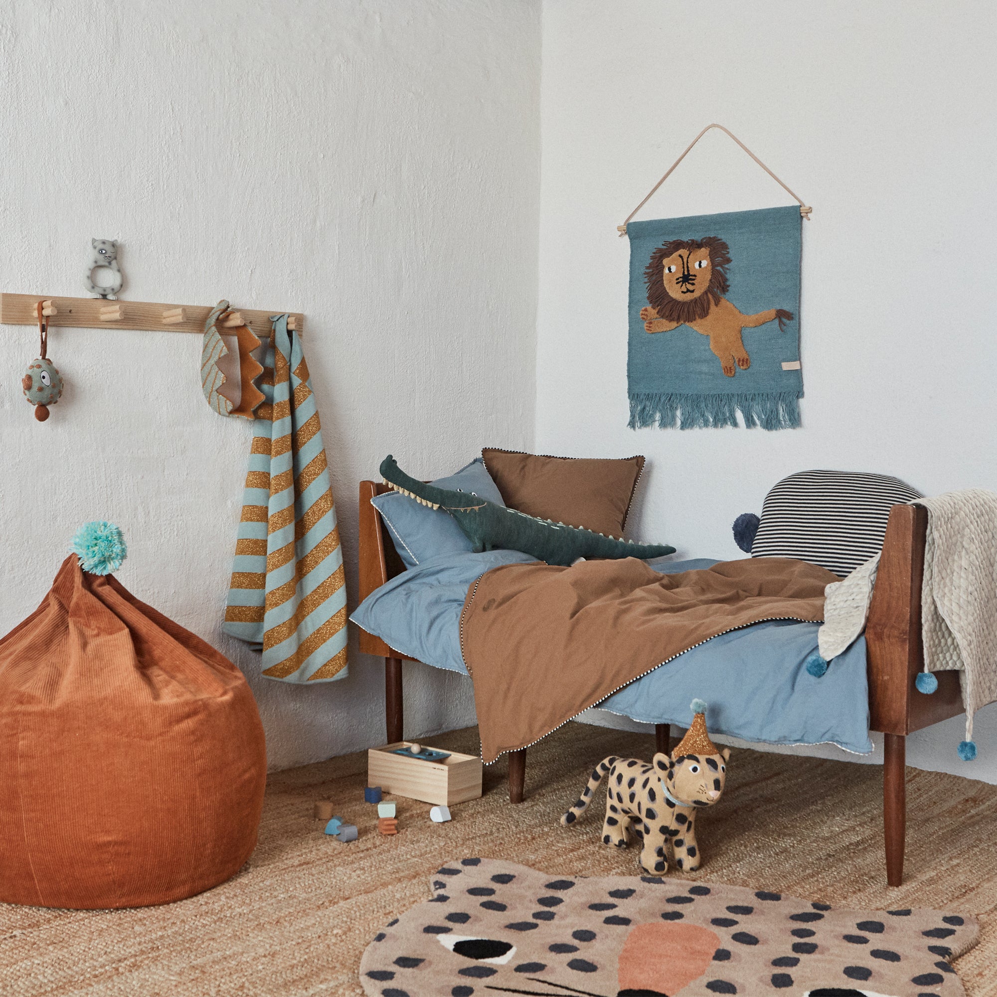 OYOY - Kinder-Wandteppich mit Tiermotiv | 