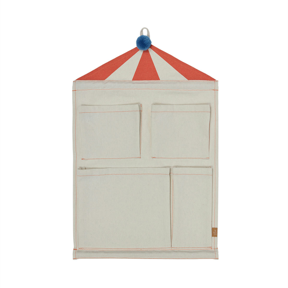 OYOY Mini - Circus Wandaufbewahrung | clay/red