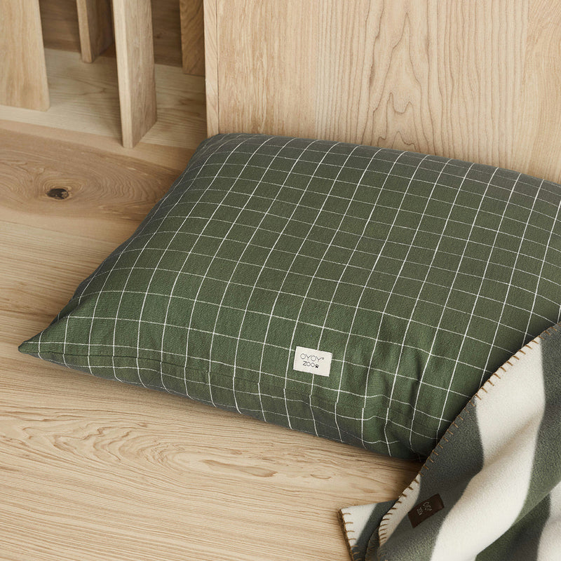 OYOY ZOO - Kyoto Hundekissen | medium / olive