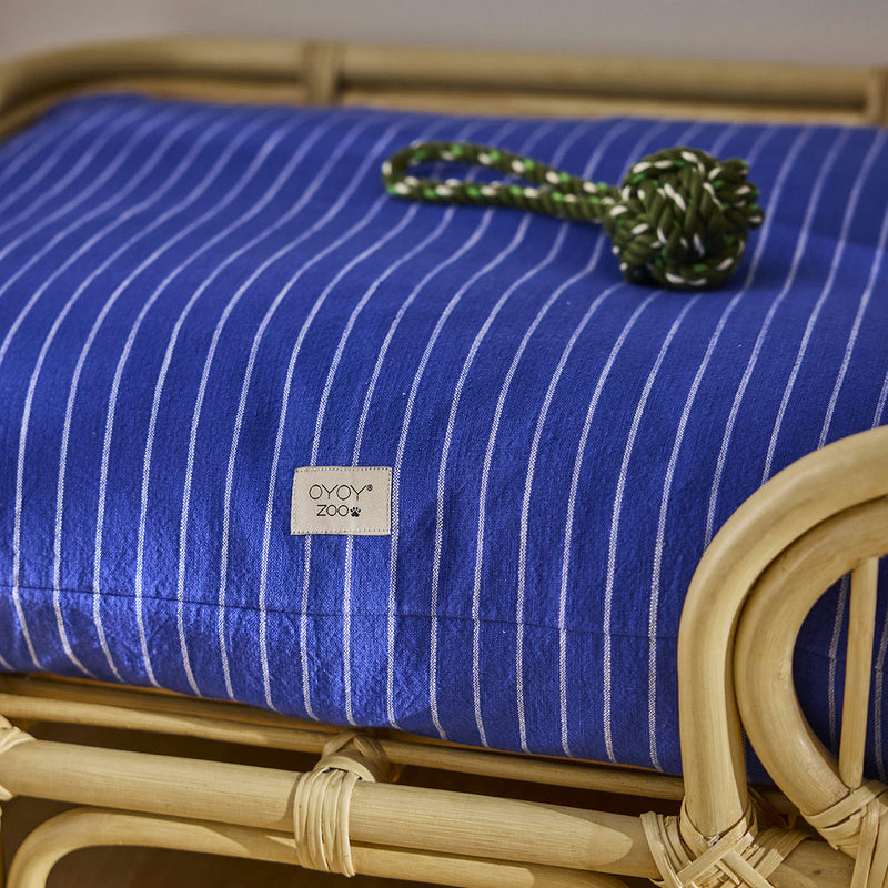 OYOY ZOO - Kyoto Hundekissen | large / optic blue