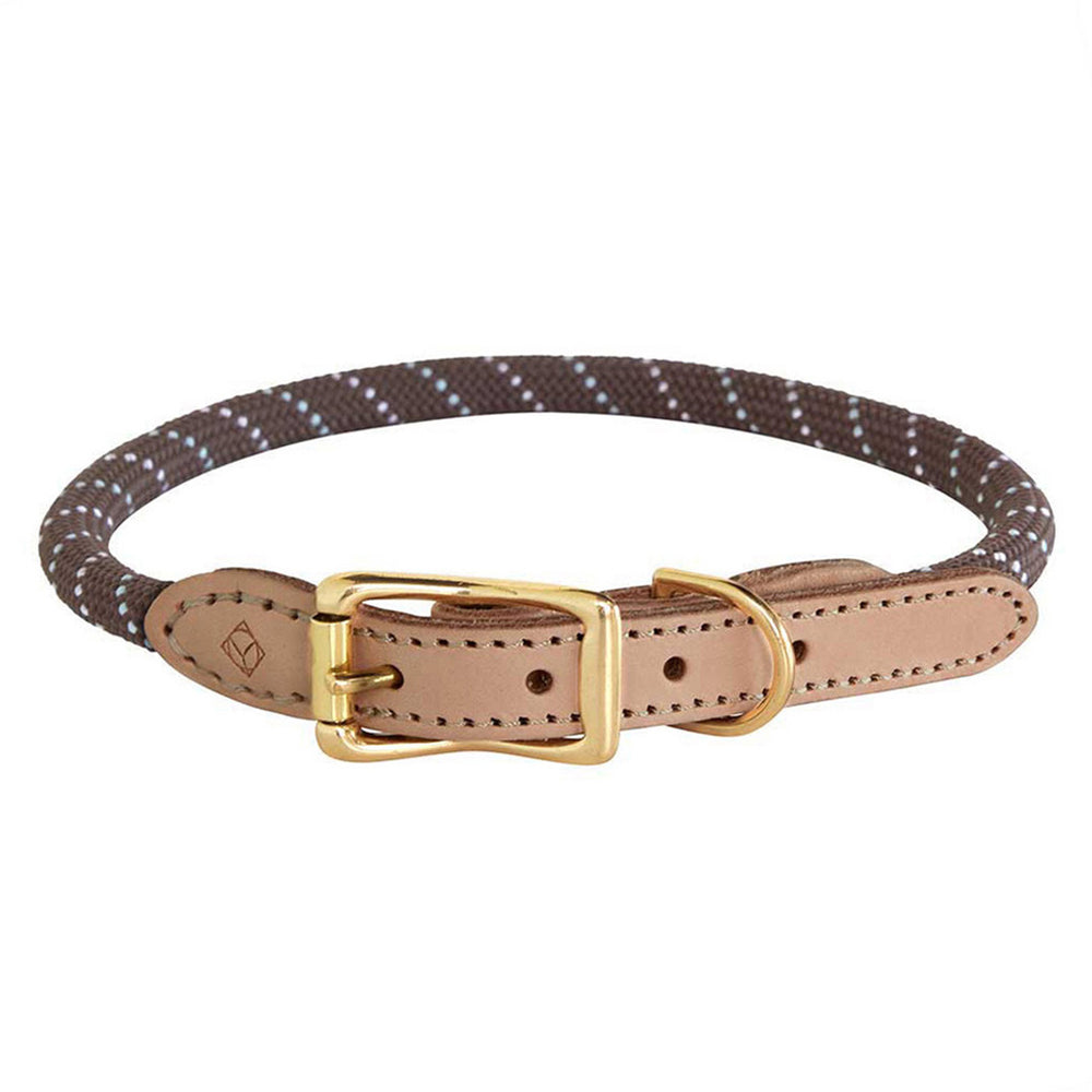 OYOY ZOO - Perry Hundehalsband | extra large / choko