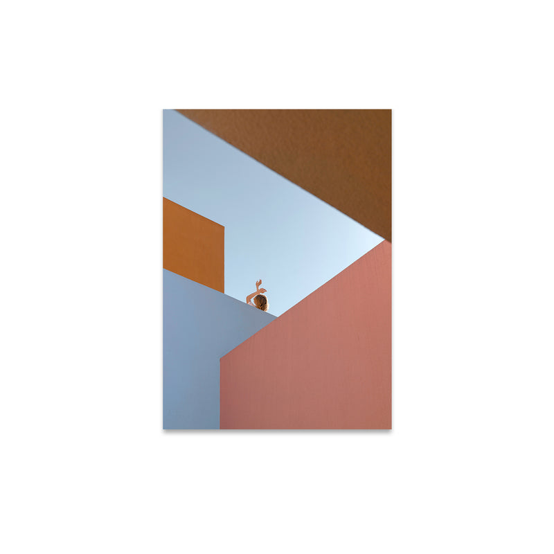 Paper Collective - Angular Afternoon Poster | 30 x 40 cm