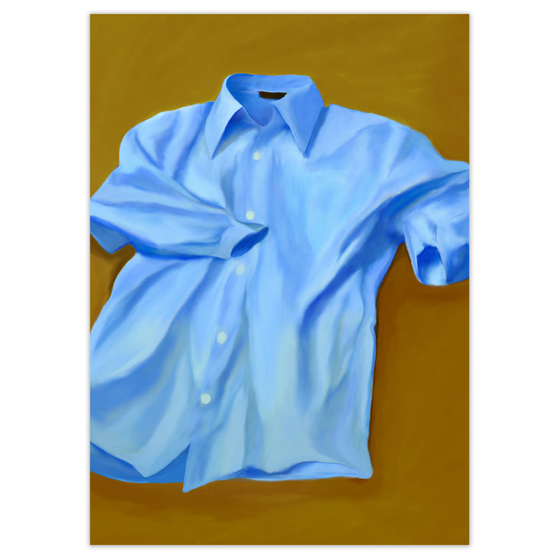 Paper Collective - Blue Shirt Poster | 100 x 140 cm