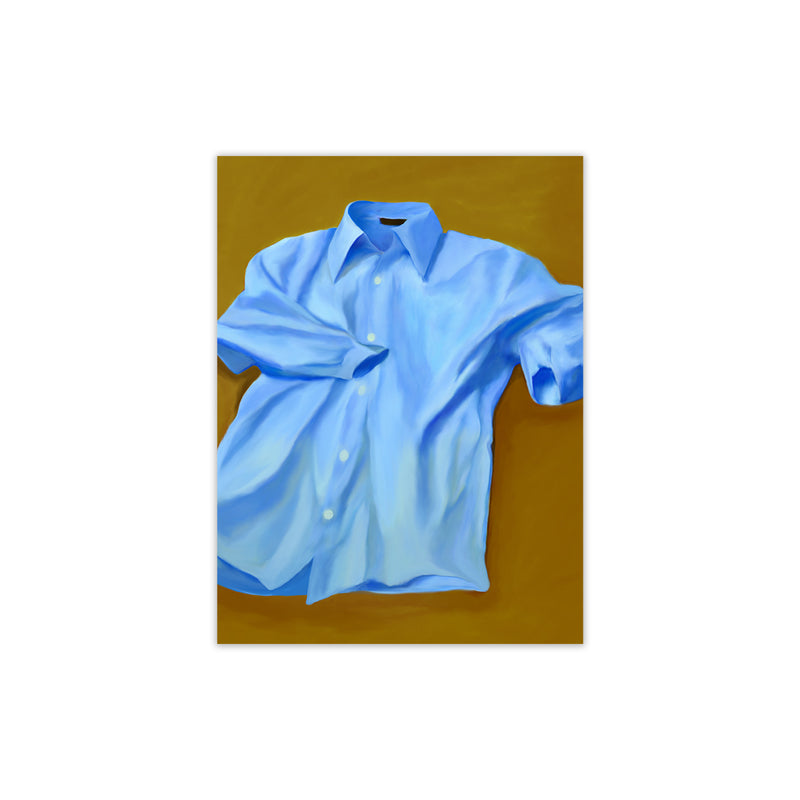 Paper Collective - Blue Shirt Poster | 30 x 40 cm