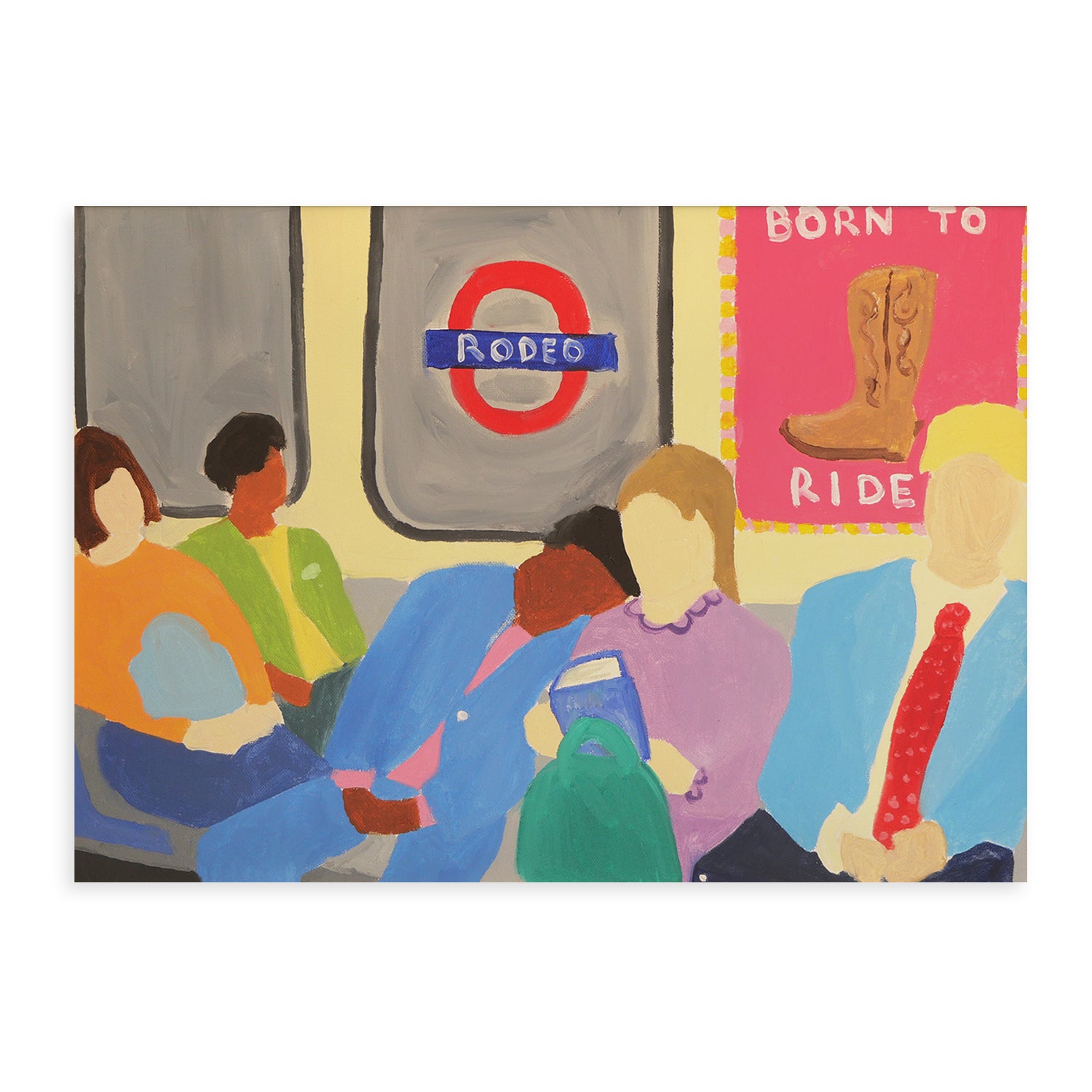Paper Collective - Born To Ride Poster | 70 x 100 cm