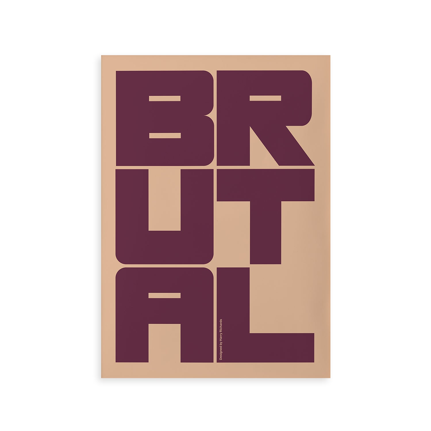 Paper Collective - Brutal Poster | 50 x 70 cm