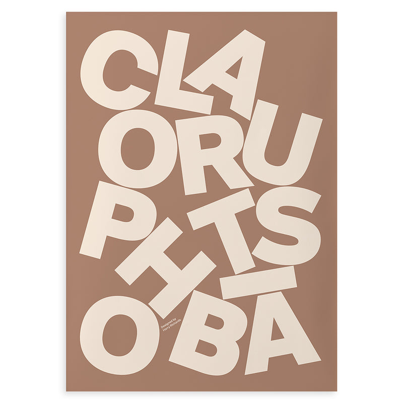 Paper Collective - Claustrophobia Poster | 100 x 140 cm