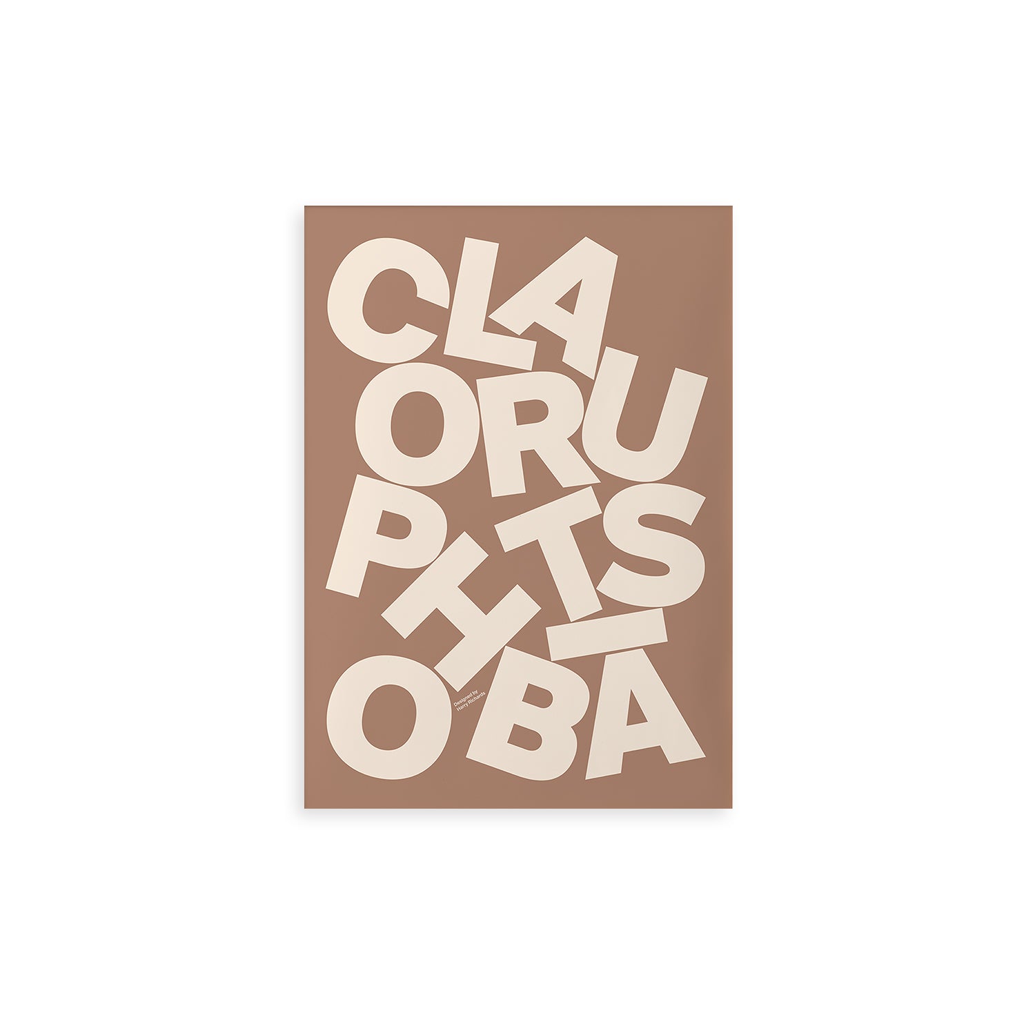 Paper Collective - Claustrophobia Poster | 30 x 40 cm