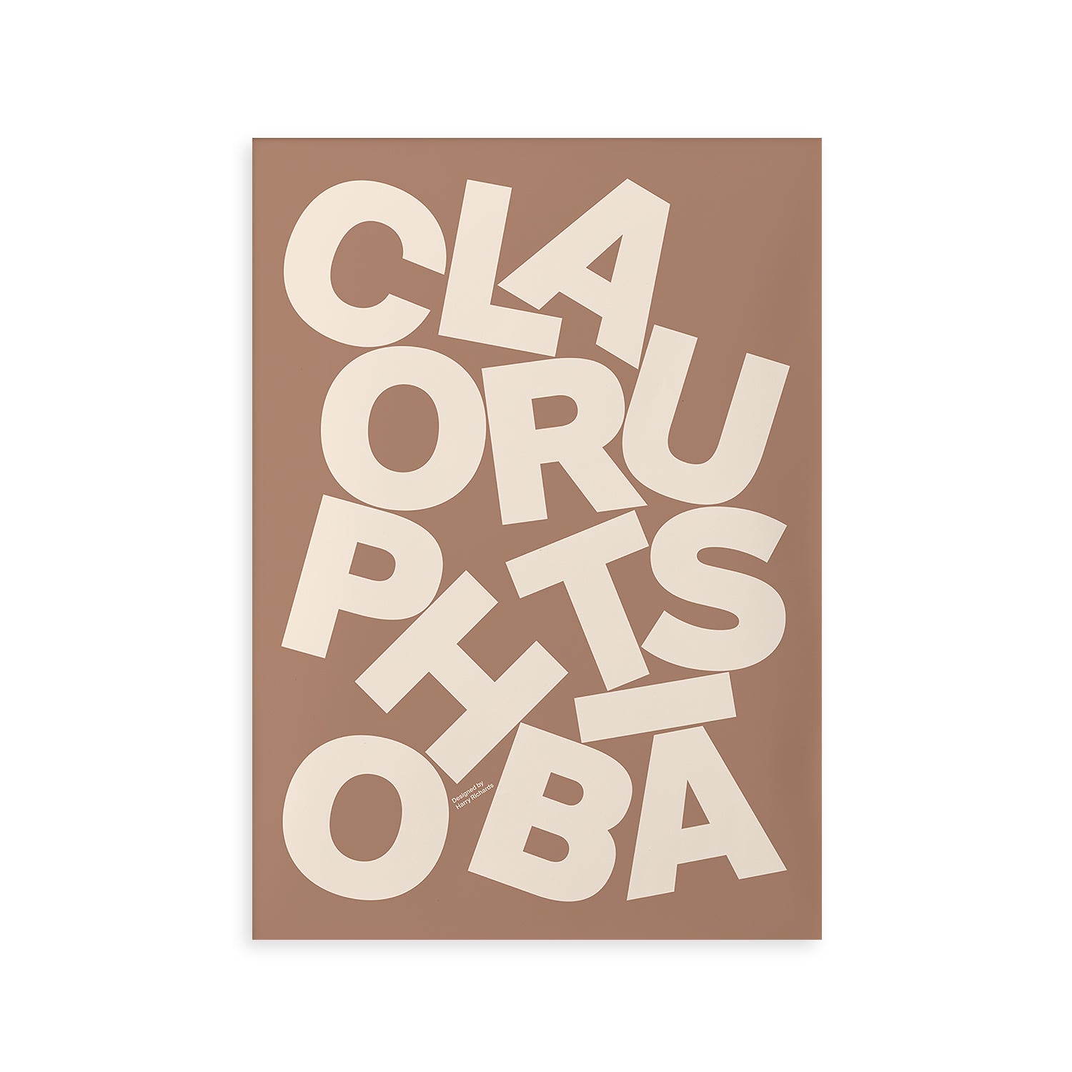 Paper Collective - Claustrophobia Poster | 50 x 70 cm