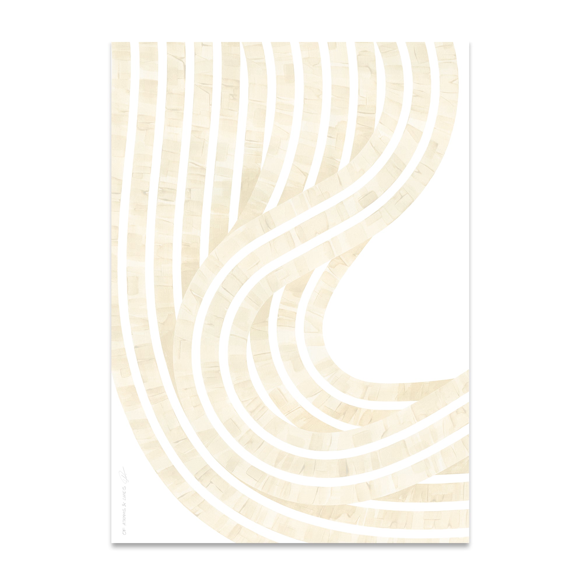Paper Collective - Entropy Sand Poster | 