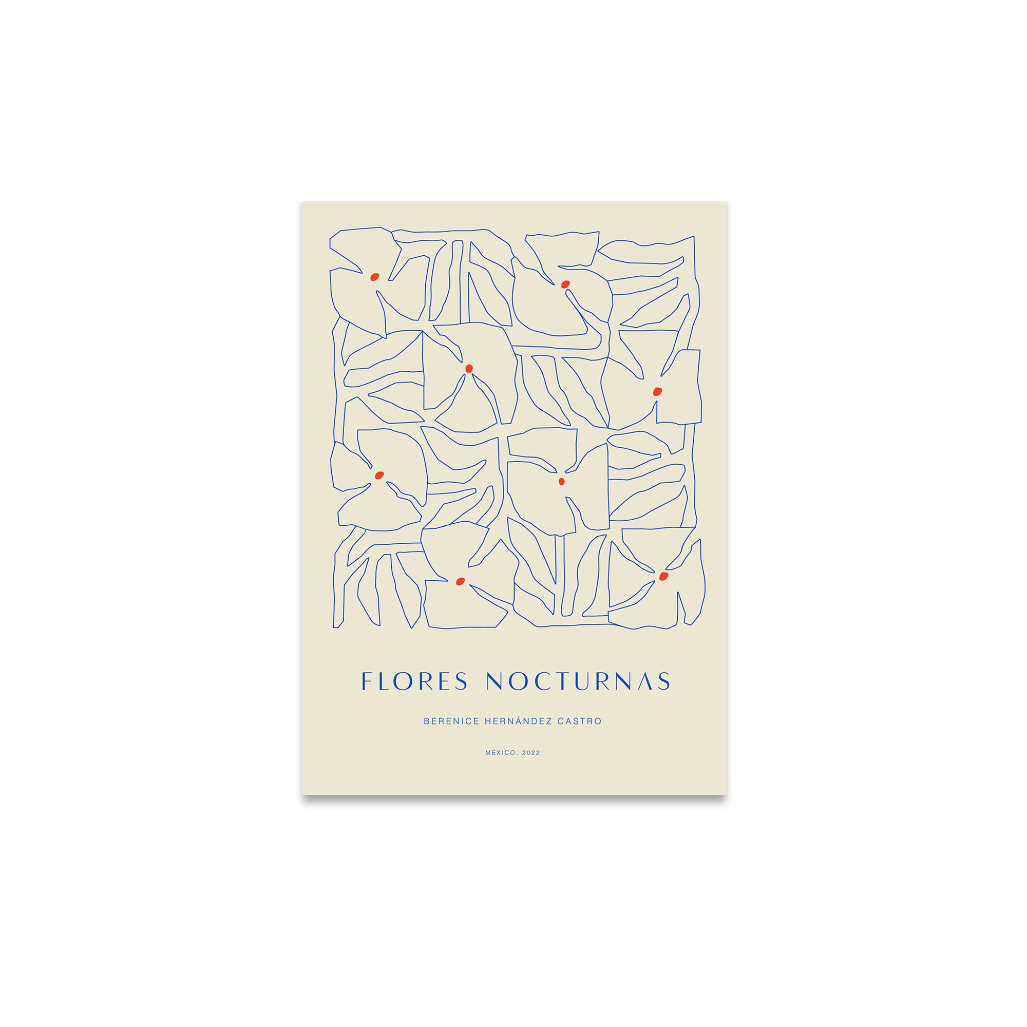 Paper Collective - Flores Nocturnas 01 Poster | 1 / 30 x 40 cm
