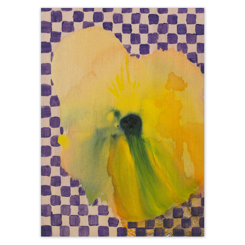 Paper Collective - Flower with Checks Poster | 2 / 100 x 140 cm