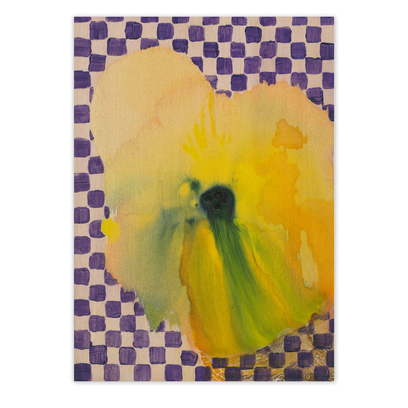 Paper Collective - Flower with Checks Poster | 2 / 70 x 100 cm