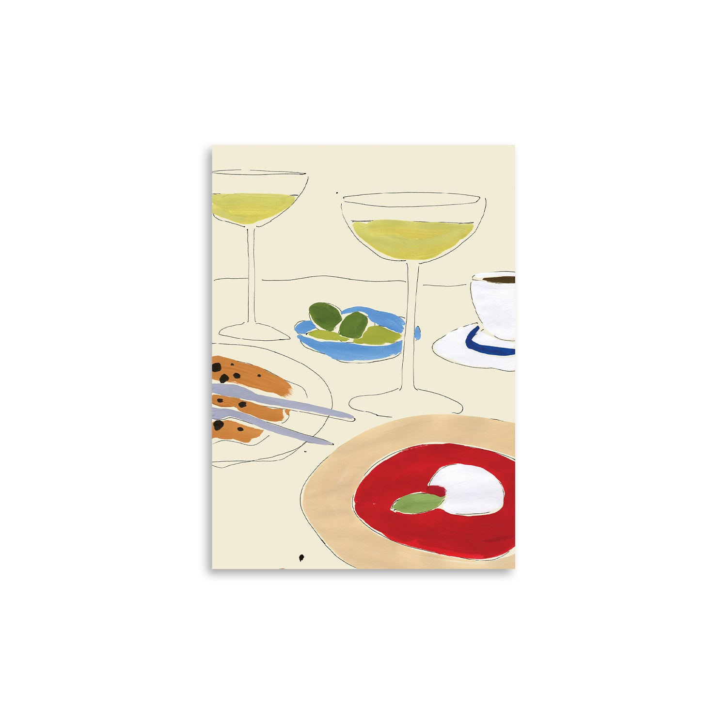 Paper Collective - Martini Break Poster | 30 x 40 cm