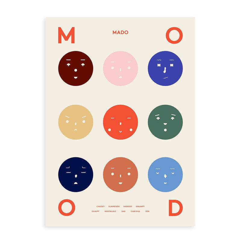 Paper Collective - Nine Moods | 70 x 100 cm