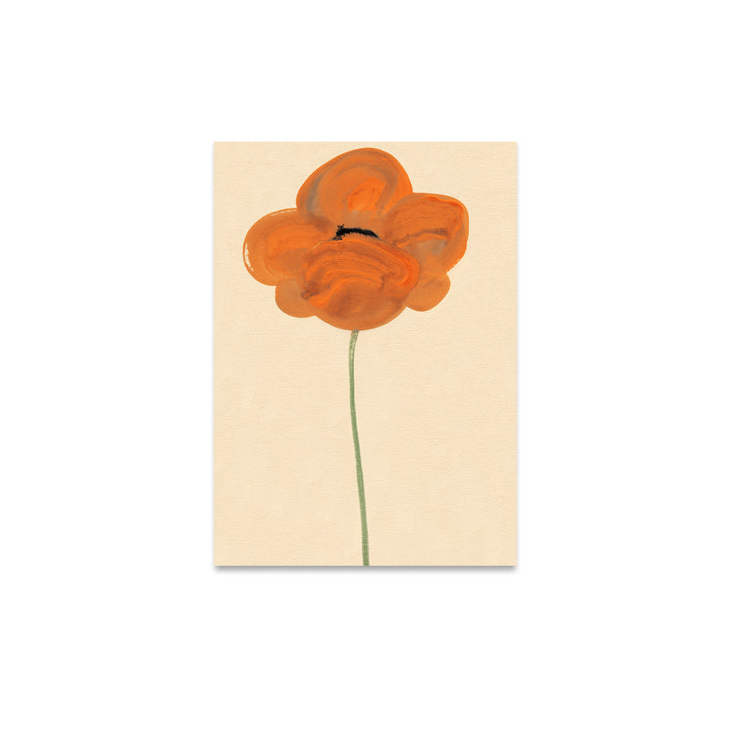 Paper Collective - Orange Vallmo Poster | 