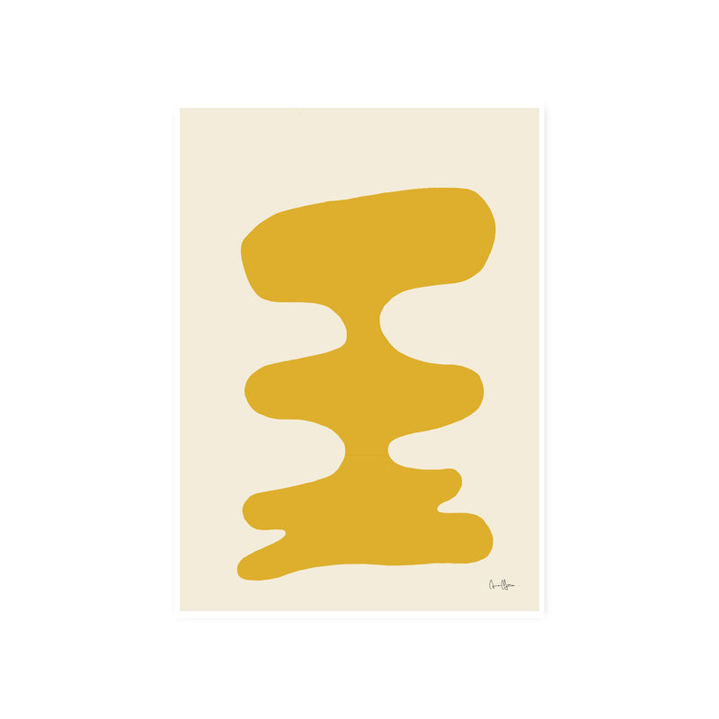 Paper Collective - Soft Yellow Poster | 
