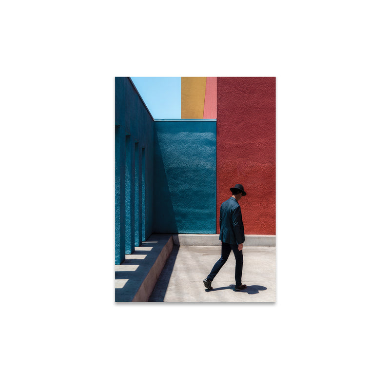 Paper Collective - Primary Spaces Poster | 30 x 40 cm