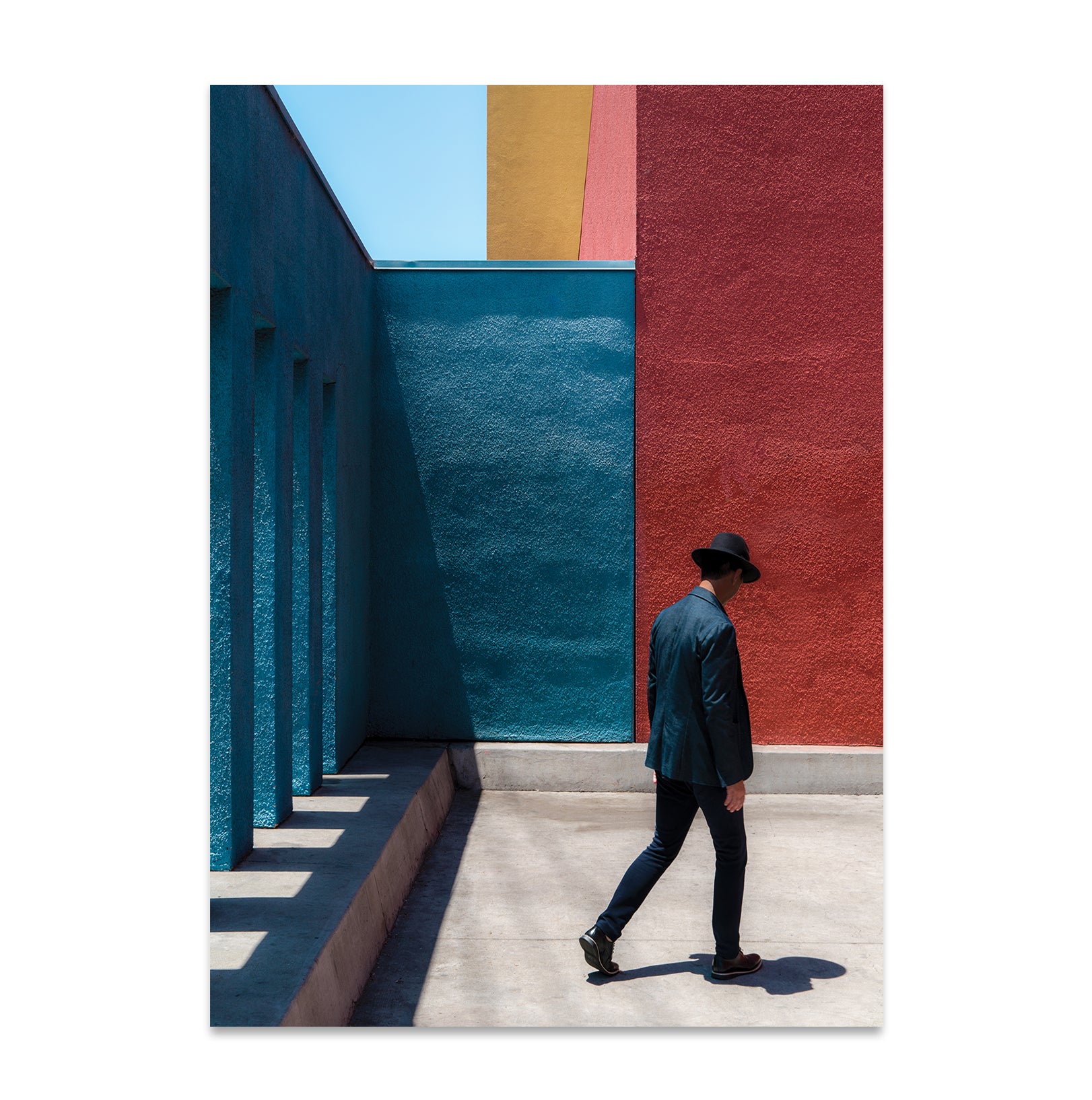 Paper Collective - Primary Spaces Poster | 50 x 70 cm