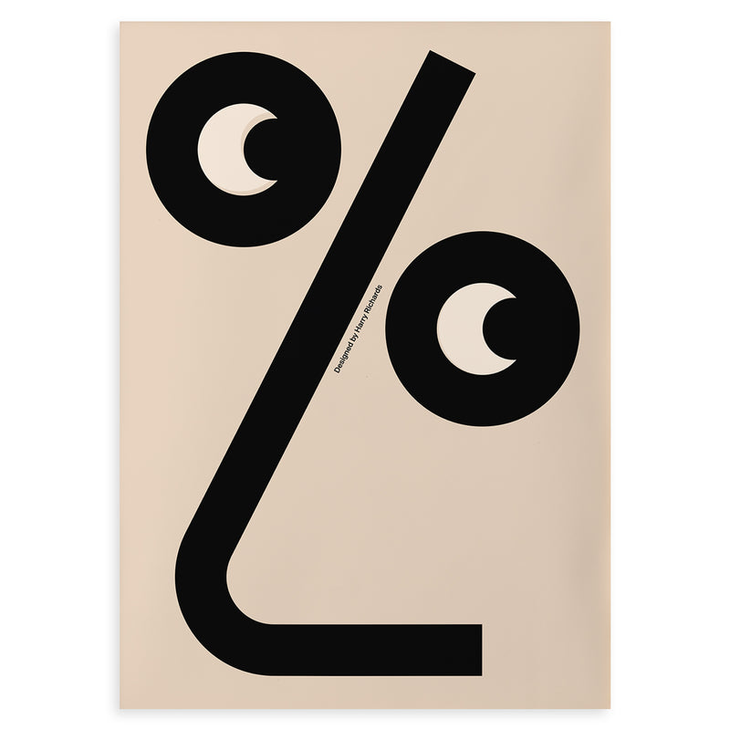 Paper Collective - % Poster | 100 x 140 cm