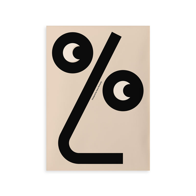 Paper Collective - % Poster | 50 x 70 cm