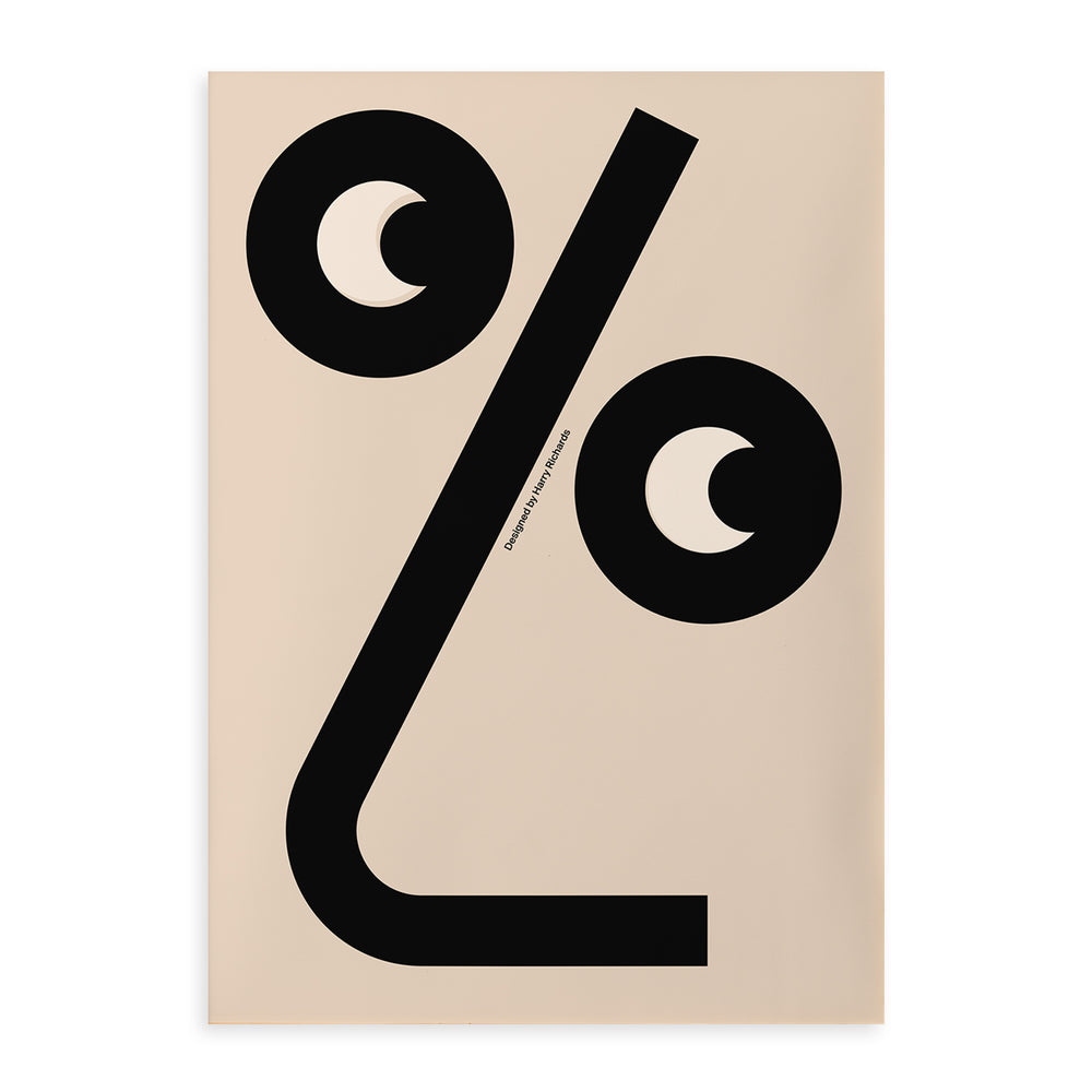 Paper Collective - % Poster | 70 x 100 cm