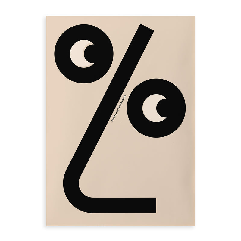 Paper Collective - % Poster | 70 x 100 cm