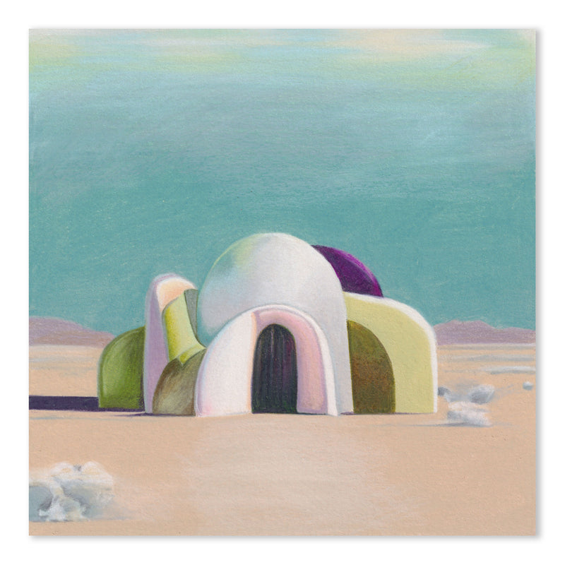 Paper Collective - Shrine Poster | 100 x 100 cm