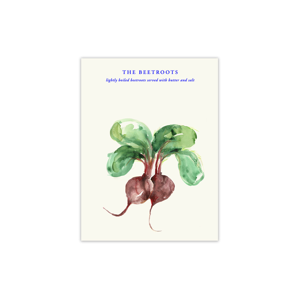 Paper Collective - The Beetroots Poster | 30 x 40 cm