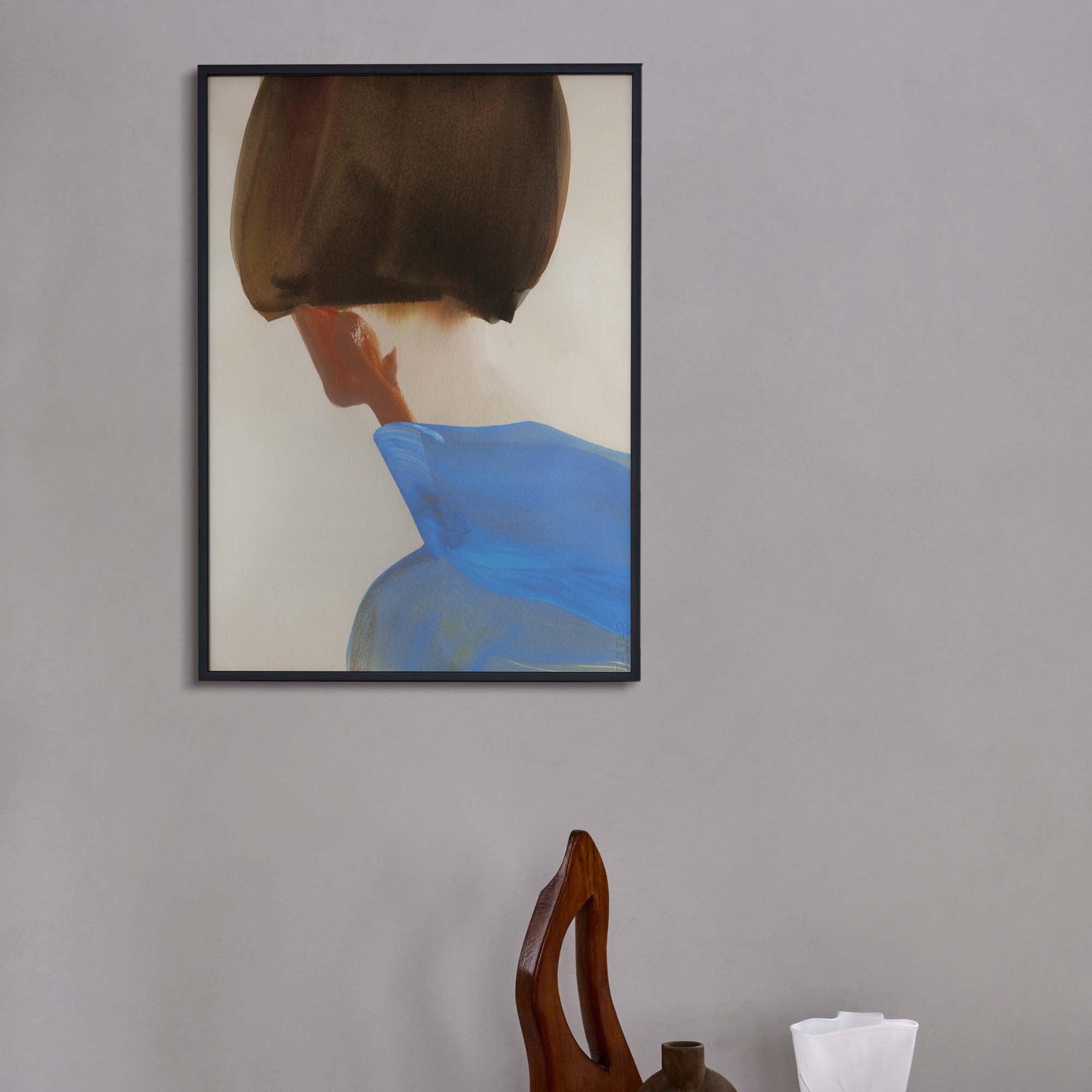 Paper Collective - The Blue Cape Poster