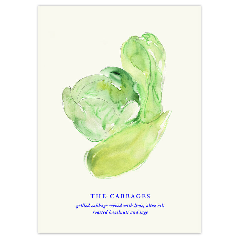 Paper Collective - The Cabbages Poster | 100 x 140 cm