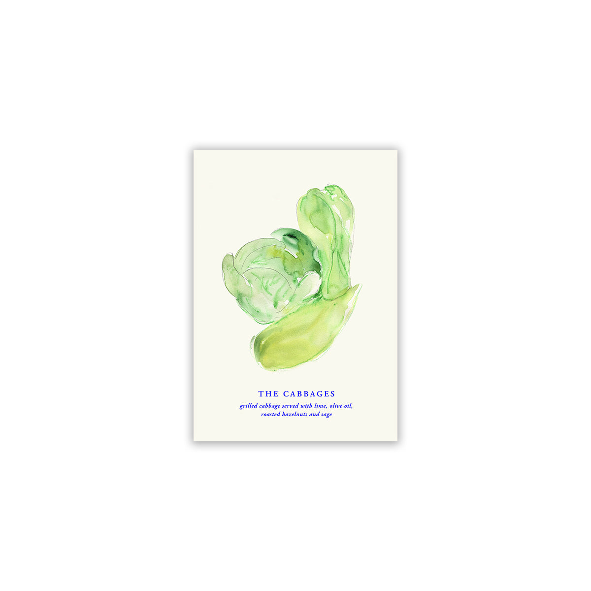 Paper Collective - The Cabbages Poster | A4