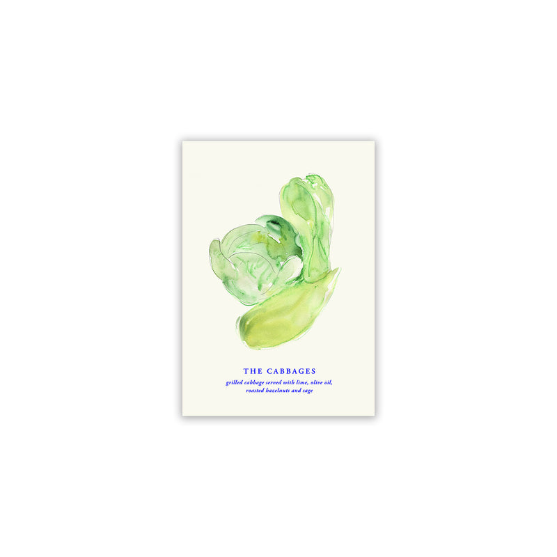 Paper Collective - The Cabbages Poster | A4