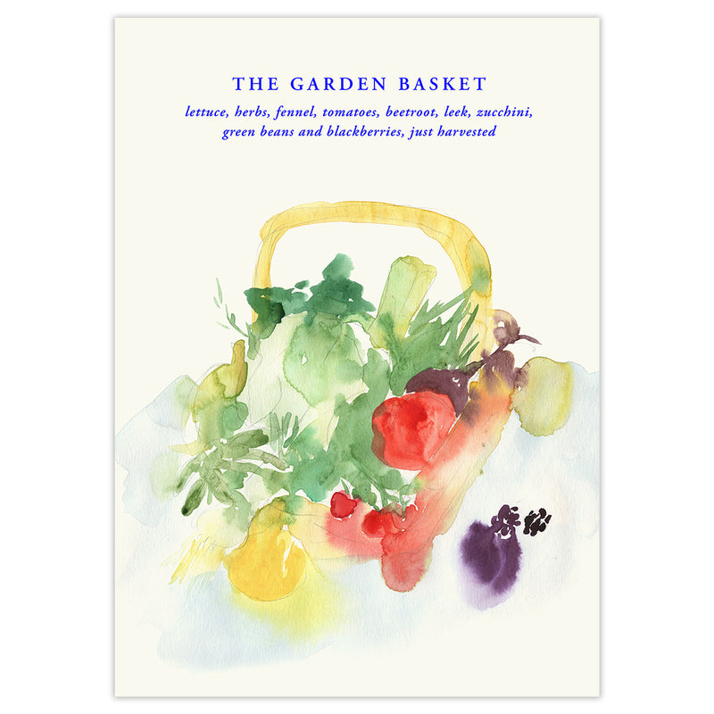 Paper Collective - The Garden Basket Poster | 100 x 140 cm