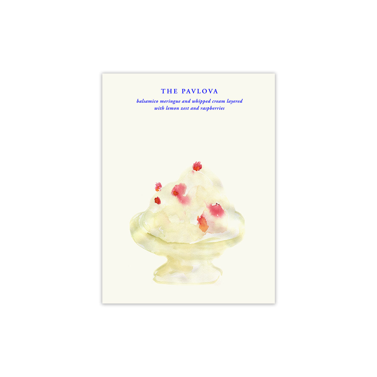 Paper Collective - The Pavlova Poster | 30 x 40 cm