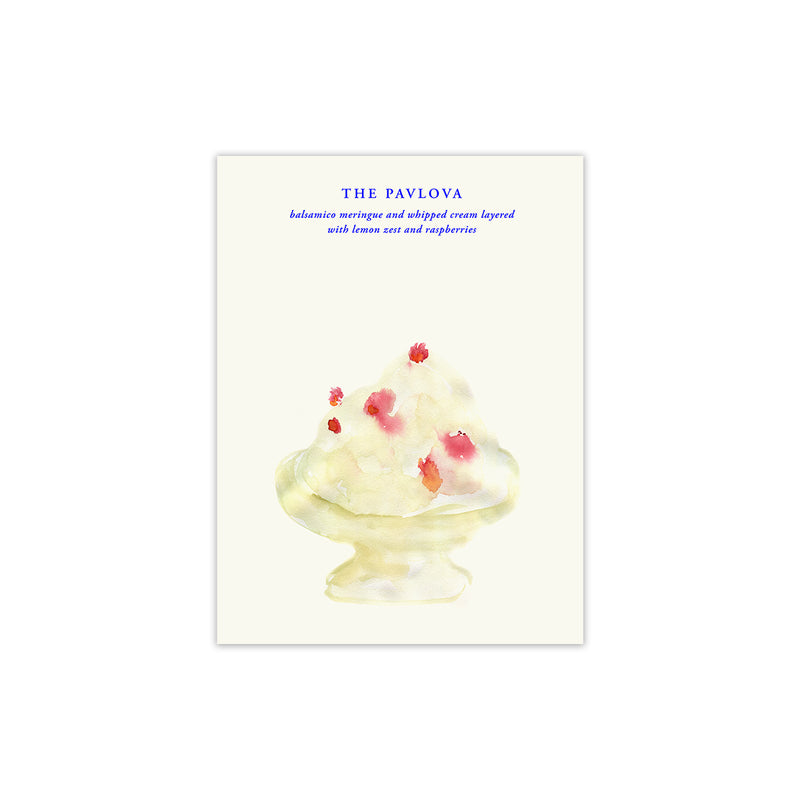 Paper Collective - The Pavlova Poster | 30 x 40 cm