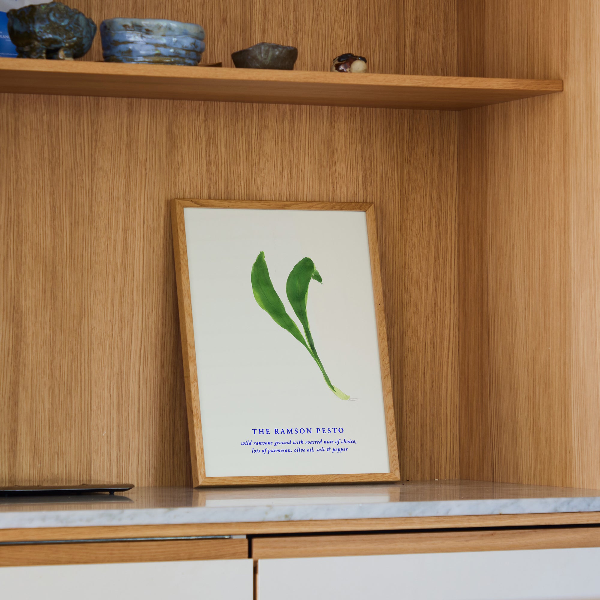 Paper Collective - The Ramson Pesto Poster | A4