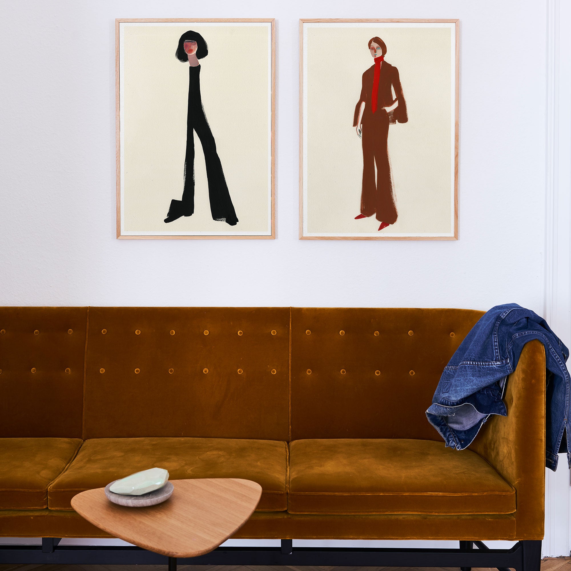 Paper Collective - Black Pants Poster