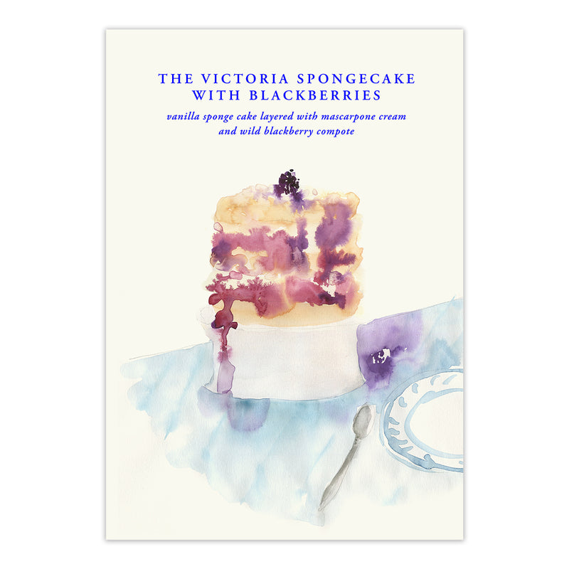 Paper Collective - The Victoria Spongecake Poster | 70 x 100 cm