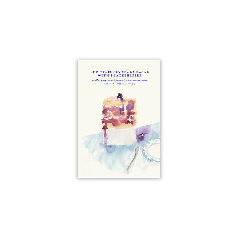 Paper Collective - The Victoria Spongecake Poster | A4