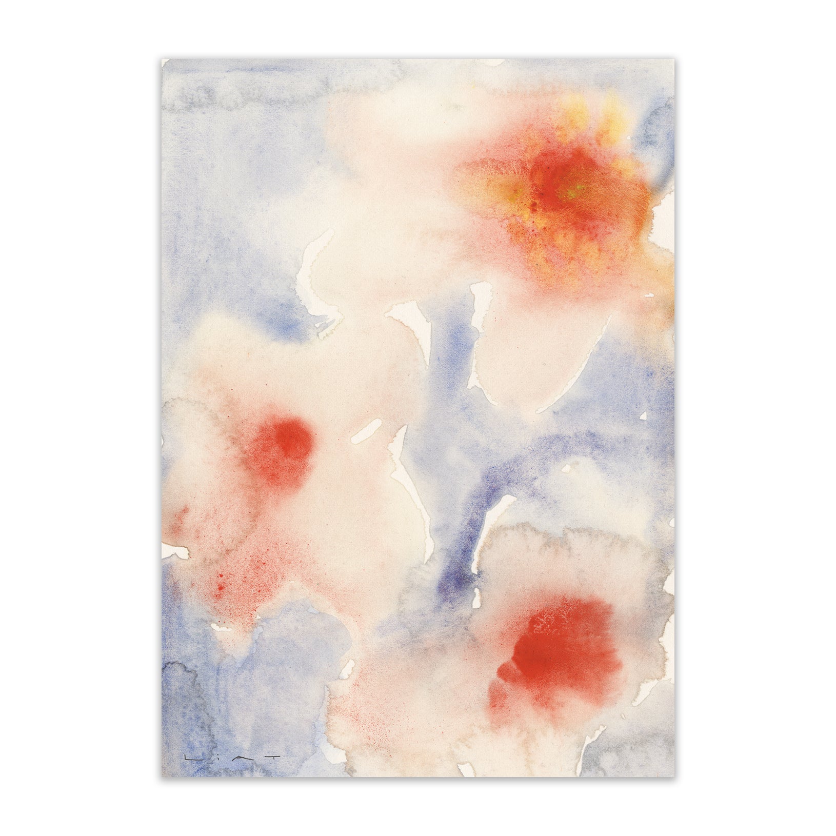 Paper Collective - Three Flowers Poster | 50 x 70 cm
