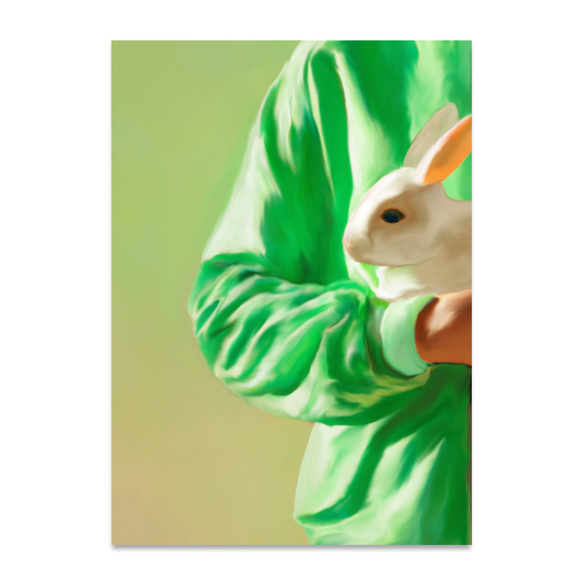 Paper Collective - White Rabbit Poster | 50 x 70 cm