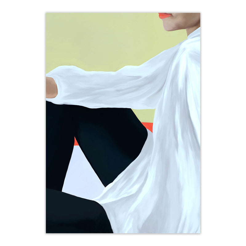 Paper Collective - White Shirt Poster | 70 x 100 cm