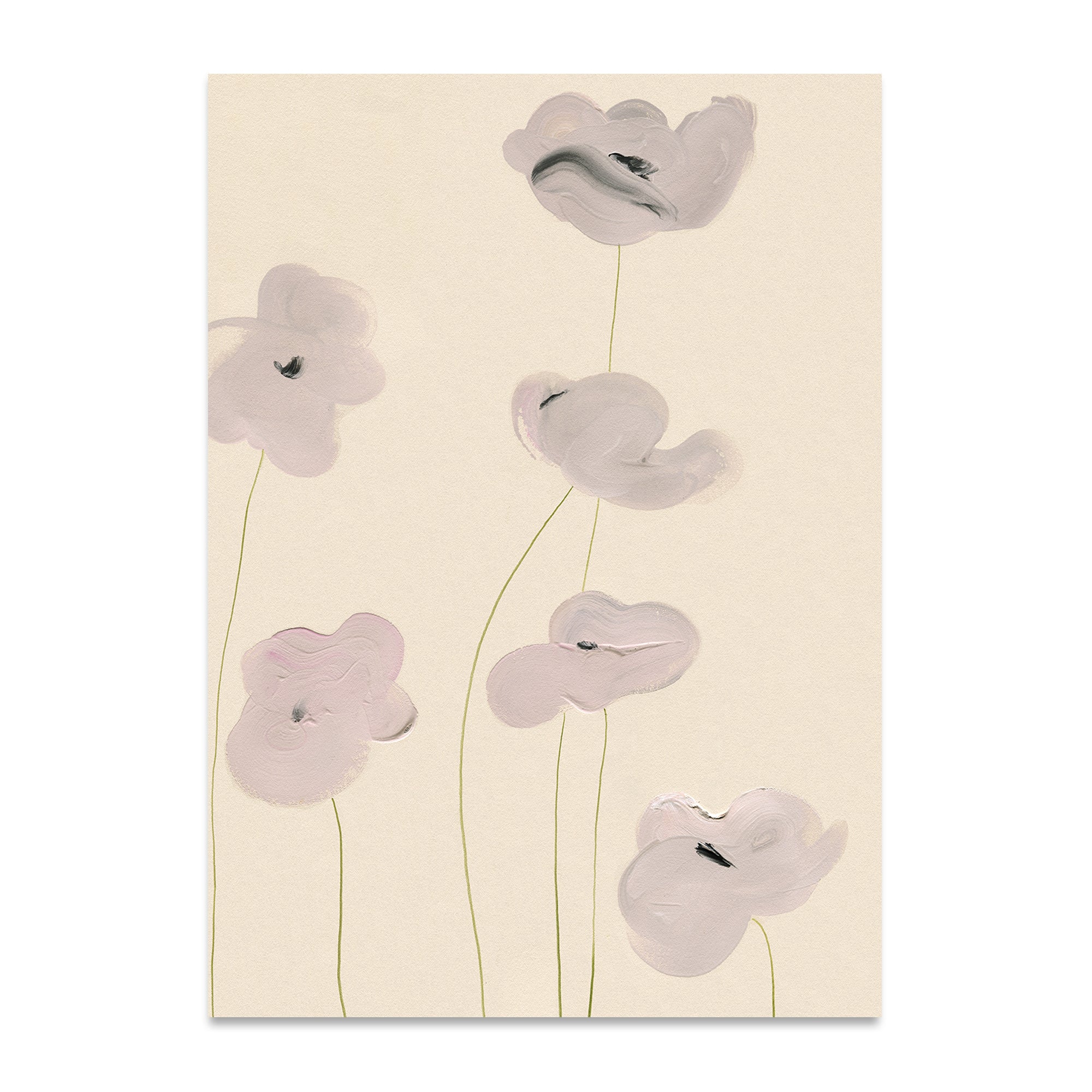 Paper Collective - White Vallmo Poster | 50 x 70 cm