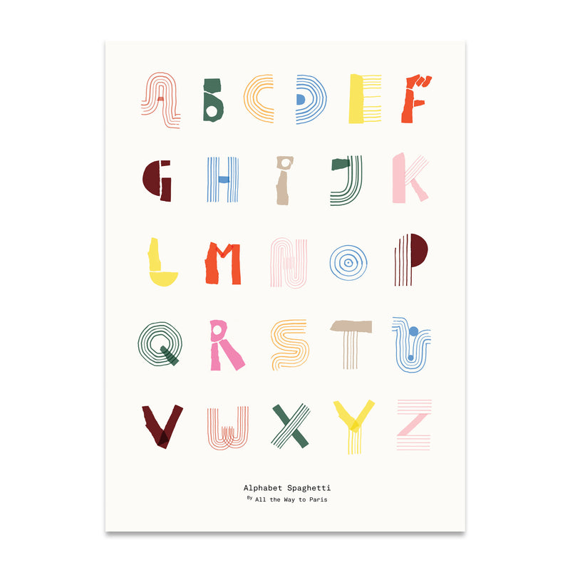 Paper Collective - Alphabet Spaghetti | 