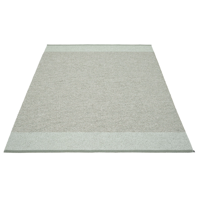 Pappelina - Edit Teppich | 180 x 260 cm / army / sage/stone metallic