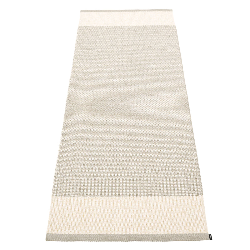 Pappelina - Edit Teppich | 70 x 200 cm / linen / vanilla/stone metallic
